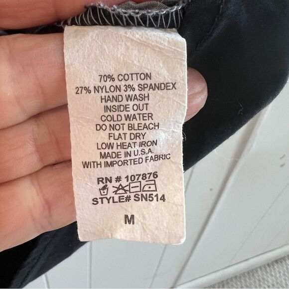 Comfy USA Color Block Button Down TunicTop - Picture 2 of 9